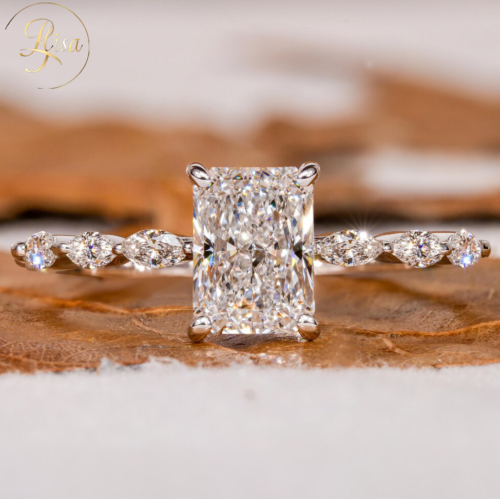 Radiant Pave Ring