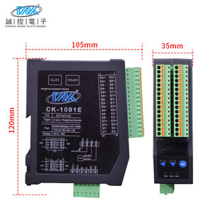 Módulo de adquisición de pesaje de 8 canales, comunicación RJ45, RS485, Modbus, Tcp, EtherCAT, red para sensor de presión de pesaje, 1 unidad, 2 unidades - Product Image 6