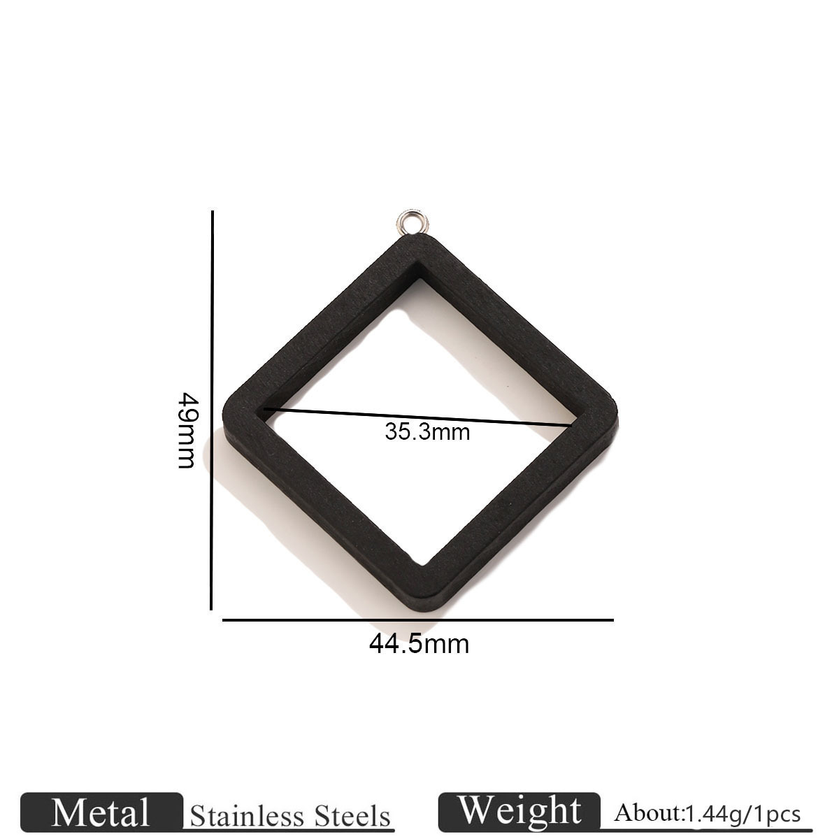 Square black