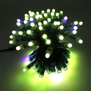 Etop Wholesale Waterproof <strong>Led</strong> <strong>Pixel</strong> <strong>String</strong> <strong>Light</strong> 5V 12V RGB Programmable WS2811 Smart <strong>Pixel</strong> Christmas <strong>Lights</strong>