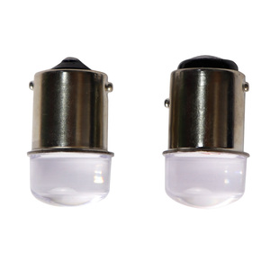 1156ba15s 1157bay15dストロボフラッシュ点滅クリアラウンドレンズ2W9SMD3030カーモーターDRLターンシグナルテール点滅ライト12V - Product Image 2