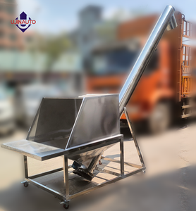 UJINAUTO Máquina de Descarga de Estante de Bolsas Grandes con Transportador Espiral Flexible Sistema de Descarga de Estación de Bolsas a Granel - Product Image 6