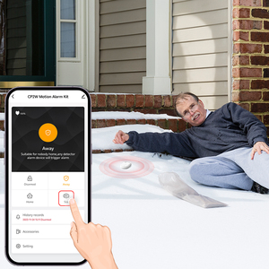 2 en 1 Tuya Smart WiFi Sistema de seguridad para el hogar Sensor de movimiento y alarma Diseño inalámbrico antirrobo - Product Image 4
