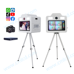 Классический 21,5 "сенсорный экран фотобудка коробка со штативом Dslr фотоаппарат Поддержка камеры Принтер Другие принадлежности для вечеринок - Product Image 2