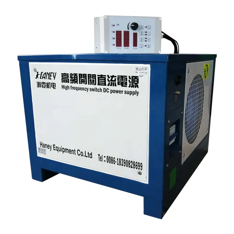 Haney 1000A raddrizzatore macchina per placcatura in rodio processo di cromatura nichelatura elettrolitica alimentatore 30v