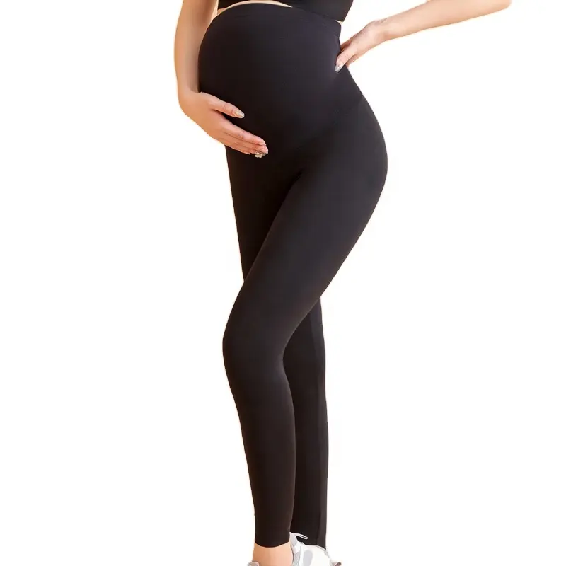 Plus Size High Waist Maternity Wear Pregnancy Clothes Pregnant Women Pants Maternity Leggings Nursing Wear