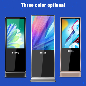 Zemin standı ekran Kiosk reklam yatay dokunmatik ekran medya oynatıcı Totem LCD dijital tabela - Product Image 2
