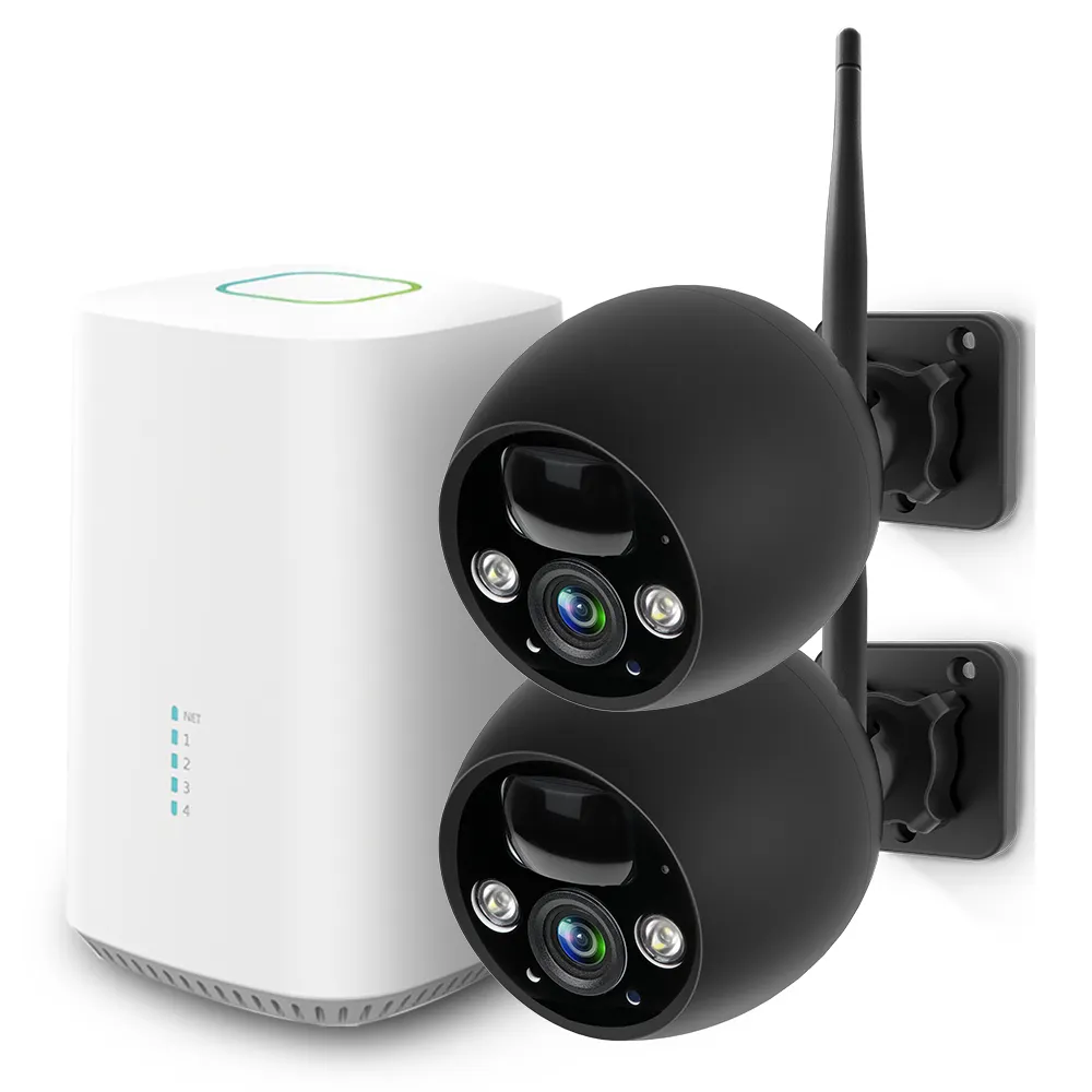 Weecuu-sistema de cámara de seguridad para el hogar, nuevo tipo nvr, inalámbrico, wifi