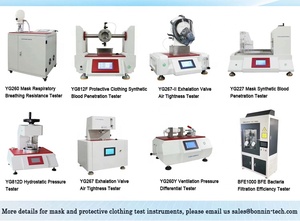 <span class=keywords><strong>EN143</strong></span> ASTM F2299 maskesi otomatik filtre test cihazı/parçacık filtrasyon verimliliği (PFE) test cihazı - Product Image 4