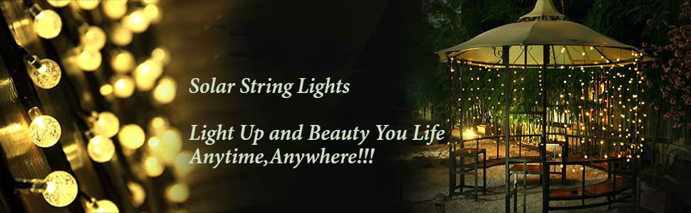 2021 New Outdoor Solar String Light 30 LEDs Suitable For Garden And Courtyard Party Decorations