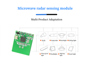 Sensor de movimiento de 5,8 GHz Módulo inductivo Radar Sensor de microondas - Product Image 2