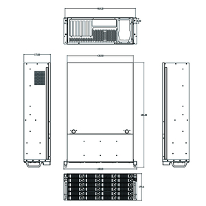 Oem Custom 1.0mm SGCC Metal 4u Hot Swap Industrial <strong>Computer</strong> Pc Server Chassis - Product Image 6