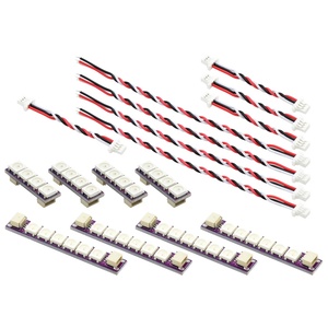 4PCS SW601 SW401 Power Light Board Extension <strong>5V</strong> Colorful Power <strong>LED</strong> Strip Light Board for F722S <strong>RC</strong> Drone - Product Image 1
