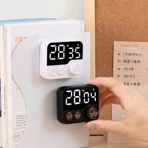 LED multifunzione magnetico rotante digitale timer da cucina gestore del tempo - Product Image 5
