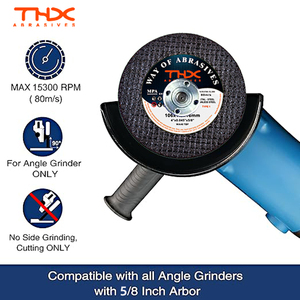 Thx cắt bánh xe 4 inch cắt đĩa 4 "x 0.045" x 5/8 "chuyên nghiệp cắt bánh xe 4 inch cho thép không gỉ & L Máy mài góc - Product Image 4