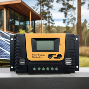 Regolatore solare 10A-80A LCD PWM/MPPT Char modalità 12V/24V sistema Volta per batteria piombo-acido ROHS applicazione di illuminazione certificata - Product Image 2