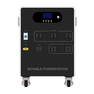 Sistema de respaldo solar compacto LCM5500 con interfaz LCD