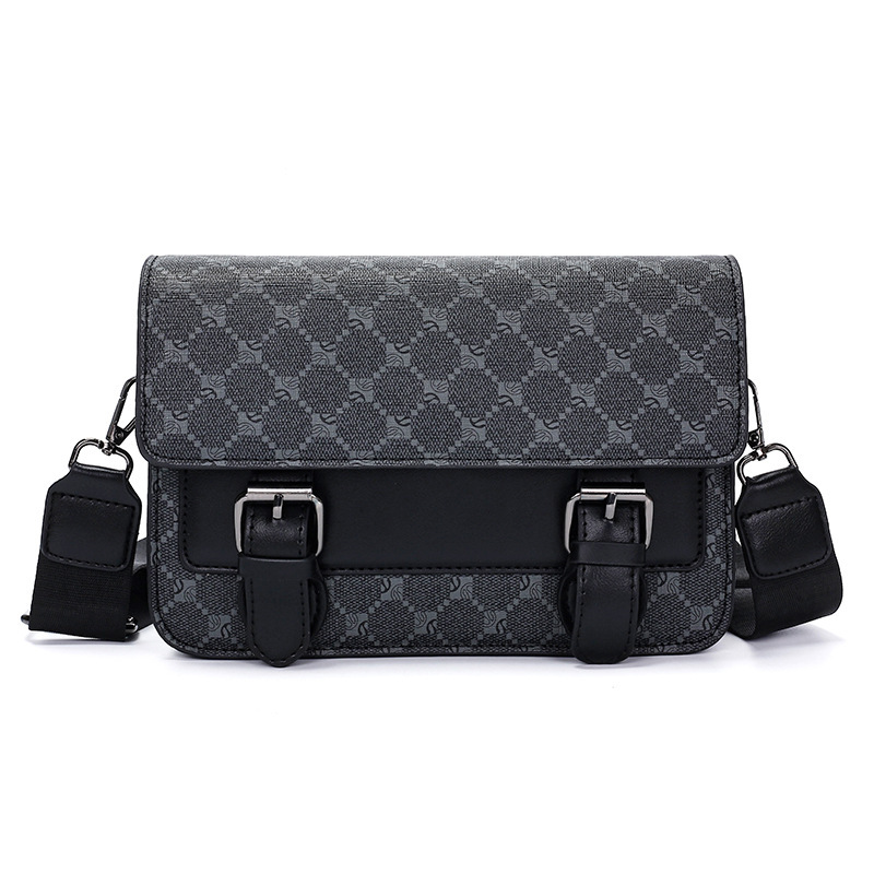 Black shoulder strap