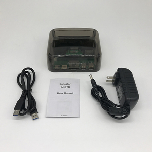 HDD Docking Station <strong>USB</strong> <strong>3.0</strong> to SATA 2.5 3.5 Inch <strong>IDE</strong> Adapter Dual Slots Transparent Multi-function Hard Drive Base - Product Image 2