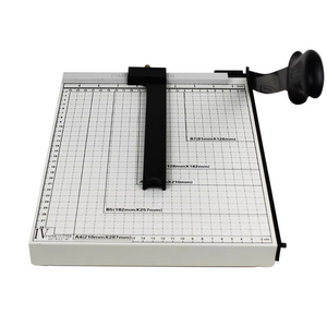 Shujun SJ-PTA4 1 adet A4 kağıt kesici ve Metal taban istifleme kesici manuel kağıt kesici ofis için uygun, ev veya okul - Product Image 5