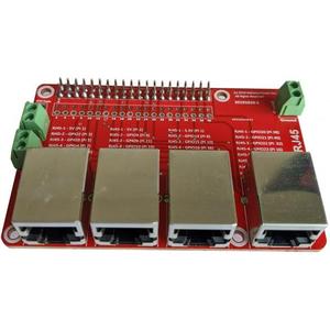 TABLERO DE EXP DE RASPBERRY PI RJ45 DE 2/2" - Product Image 1