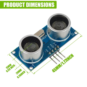 Ultraschalls ensor HC-SR04 HCSR04 zum weltweiten Ultraschallwellen-Detektor-Entfernungs modul HC SR04 HCSR04 Abstands sensor