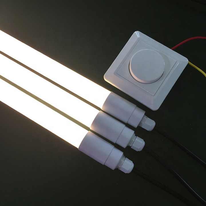 Cina 230V 20W 4ft T5 T8 Ip68 Ip67 Ip65 Perlengkapan Lampu Tabung Led Tunggal