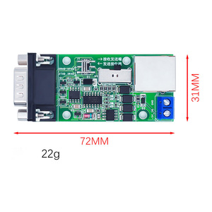 Repetidor RS232 Módulo de transmisión remota RS232 a puerto de red RS422 conversión mutua pasiva sin fuente de alimentación - Product Image 5