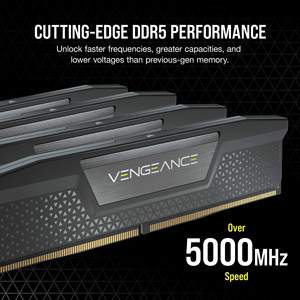 VENGEANCE DDR5 cmk 48g x2 5600MHz 6000MHzブラックデスクトップゲーミングメモリモジュールRAM for PC - Product Image 3