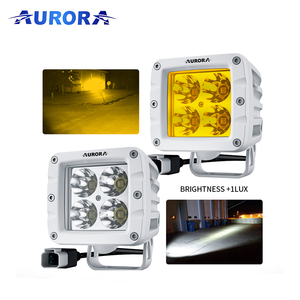 Aurora New Design Switch Control RGB 20W <strong>2</strong>&quot; 4x4 ATV Truck OffRoad <strong>LED</strong> Work Light - Product Image 1