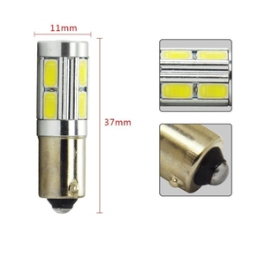 Yüksek parlaklık 1156 BA9S 5630 CREE 9SMD LED otomatik ampuller 12-24V 5W BA9S yedek ışık fren işık DRL Canbus hata ücretsiz - Product Image 2