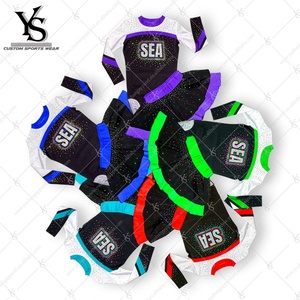 Küçük çocuk cheer takım çocuklar için yeni tasarım sarı amigo kıyafet amigo formaları - Product Image 4
