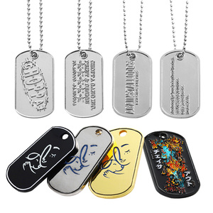 Sản xuất tùy chỉnh <span class=keywords><strong>Dog</strong></span> <span class=keywords><strong>tag</strong></span> logo Kẽm hợp kim kim loại 3D dogtag Mặt dây chuyền mềm men Nickel mạ <span class=keywords><strong>Dog</strong></span> thẻ Vòng cổ cho khắc - Product Image 2
