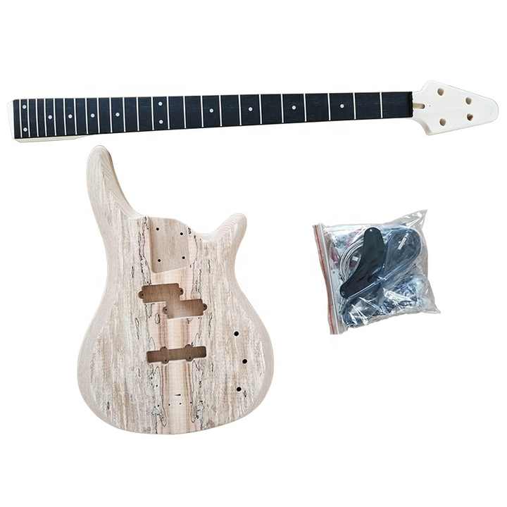 Kit bass listrik 4 string bass DIY untuk DIYers