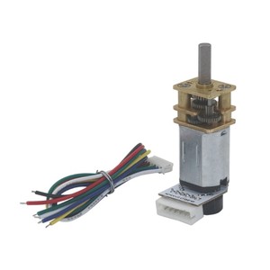 Motor de engranaje de metal N20 DC 6V con codificador magnético de Sensor Hall para Arduino Mini Robot 2WD de autoequilibrio