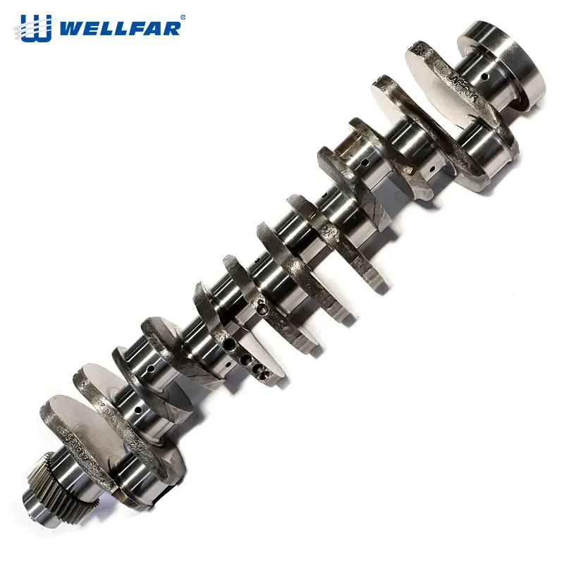 Wellfar Forged Steel Cast Iron Engine Crankshafts For Cummins for Caterpillar for Kia