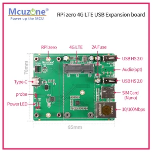 RPi0 _ 4G LTE MiniPCIE-Erweiterungs karte, USB-Hub,<span class=keywords><strong>Ethernet</strong></span>, EG25-G, Unterstützung <span class=keywords><strong>Zero</strong></span> Zero2 W,Qualcomm 4G Treiber frei, NL668-EU Custom