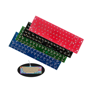 แป้นพิมพ์ PCB แบบกลไกสำหรับเครื่องเข้ารหัสแบบหมุนแกนสีดำ FR4แก้ว PCB - Product Image 1