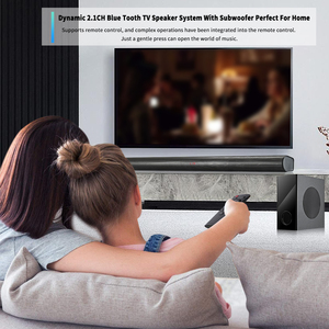 Sistema de altavoces Multimedia avanzado 2,1 Con Subwoofer conectividad inalámbrica Blue Tooth para el hogar y la PC Calidad de sonido superior - Product Image 4