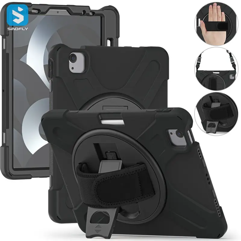 כבד החובה מוקשח Tablet Case עבור ipad פרו 11 12.9 2021 2022 10.2 10.9 11 אינץ מקרה 8th 9th 10th דור מקרה אוויר מיני 4 5 6