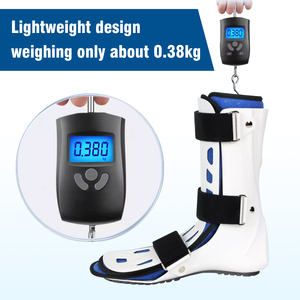 دعامة جبيرة مريحة قابلة للتعديل من النيلون للكاحل من النيوبرين مثبت القدم لتثبيت كسر الكاحل وإعادة التأهيل - Product Image 5