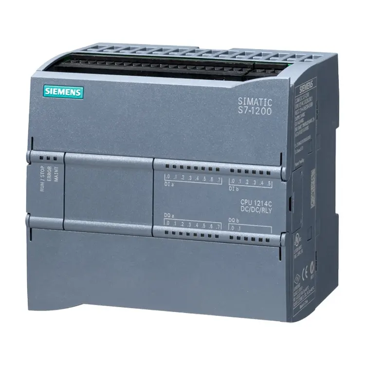 Songwei CNC 6es72141hg400xb0 Siemens SIMATIC S7-1200 CPU 1214c PLC mô-đun điều khiển mới và độc đáo 6es7214-1hg40-0xb0