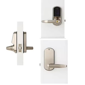 Elock ES211BL-F TTLock veya Tuya APP elektronik anahtarsız dijital sürgü kapı kilidi akıllı telefon App akıllı ev kapı kilidi WiFi - Product Image 2
