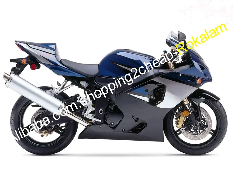 GSXR600 Fairing Kit สำหรับ Suzuki GSXR750 2004 2005 K4 GSX-R600 600 750 GSX-R750 04 05รถจักรยานยนต์ Cowling