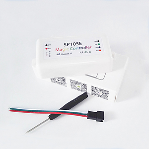 SP105E Remote Magic LED App Controller 8A Ausgangs strom für programmier baren LED-Streifen WS2811 2812B usw. - Product Image 6
