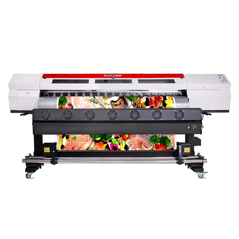 Grootformaat Digitale Textiel Sublimatie Inkjet Printer Met Epson 4720 Printkop 1800Mm