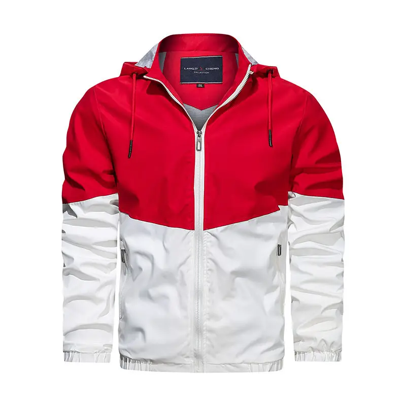 Giacca sportiva impermeabile all'aperto di alta qualità giacca softshell in pile antivento con logo personalizzato per uomo