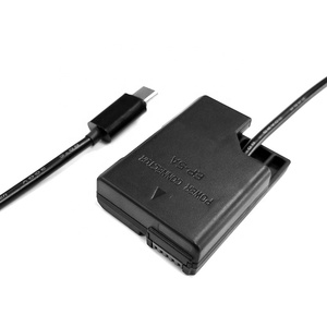 USB <strong>C</strong> TYPE-<strong>C</strong> PD Plug <strong>Adapter</strong> EN-EL14 EP-5A DC Coupler EN EL14 for Cameras P7800 P7100 D5600 D5300 D5200 D5100 D3400 D3300 D3200 - Product Image 6
