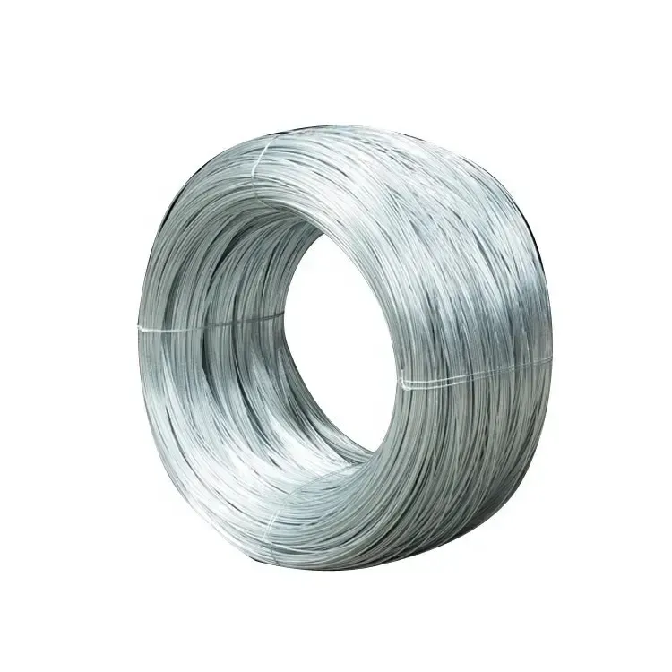 Tw1061t doble diámetro de alambre 1,0mm 2mm 8mm calibre 16 cerca de alambre de hierro galvanizado 6 pies de altura