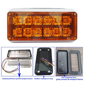 ไฟเตือนฉุกเฉิน LED 3วัตต์ความสว่างสูงไฟเตือนด้านข้างยานพาหนะแบบบูรณาการไฟเตือนไฟฉากสำหรับยานพาหนะฉุกเฉิน - Product Image 2